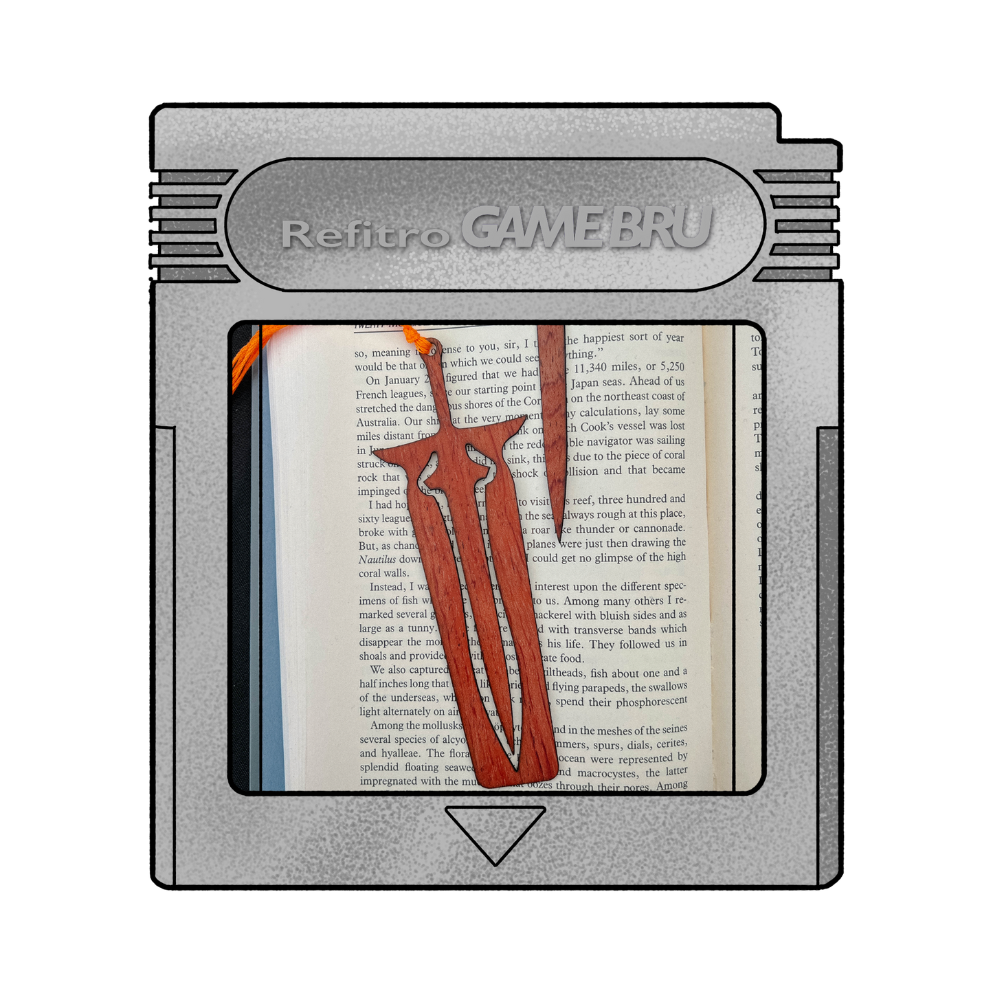Wooden Sword Bookmark