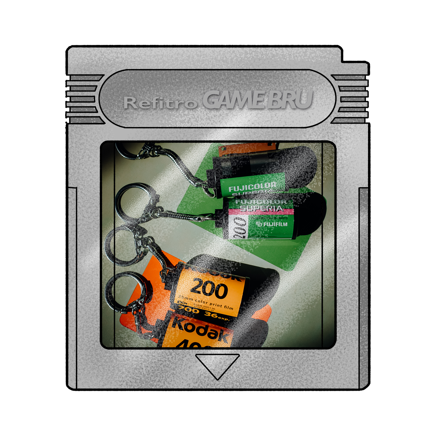 Film Canister Keychain