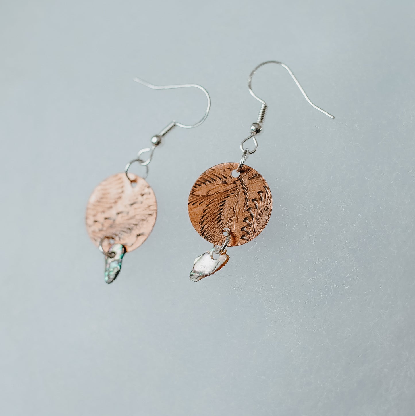 Reclaimed Copper Earrings