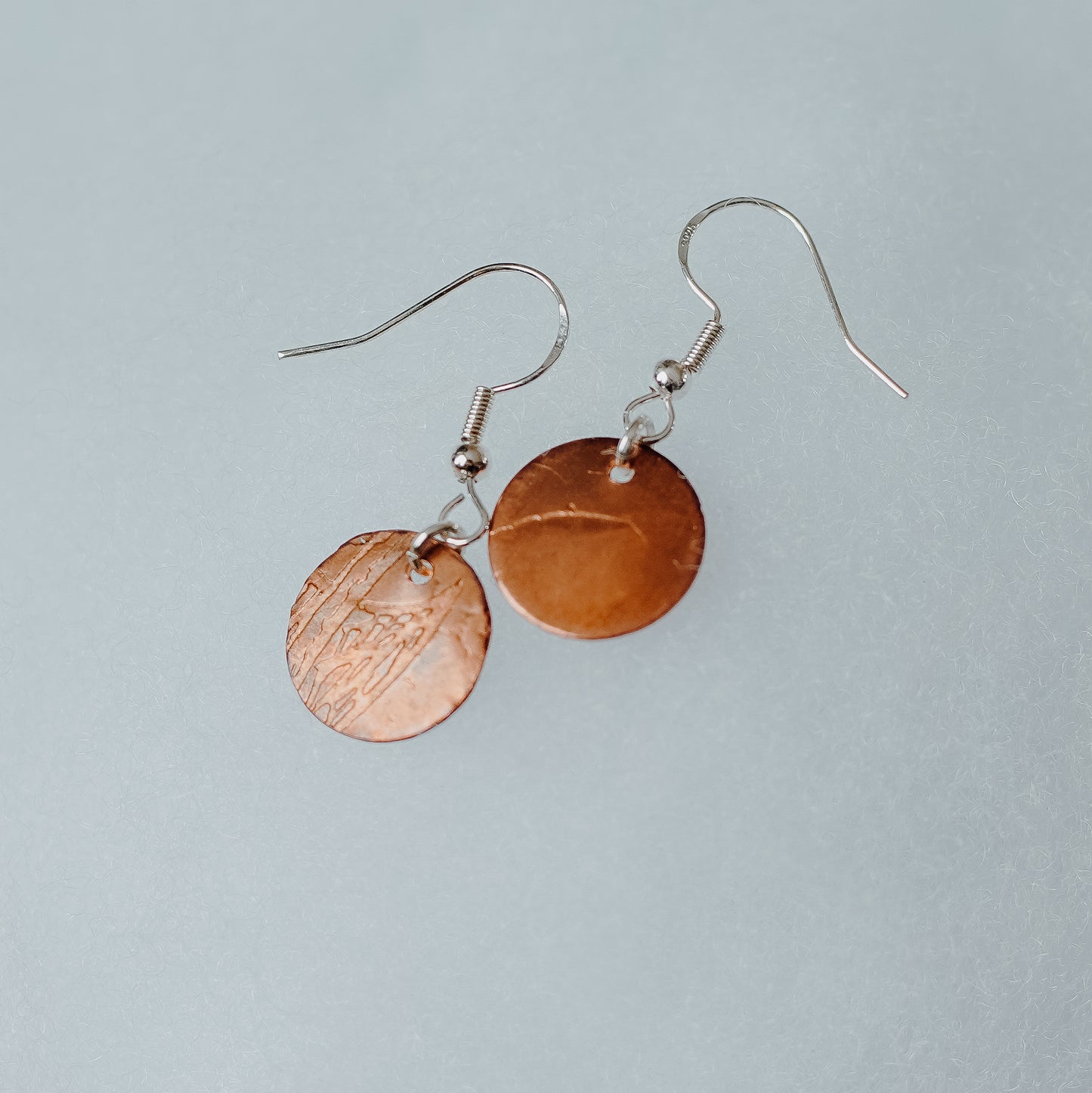 Reclaimed Copper Earrings