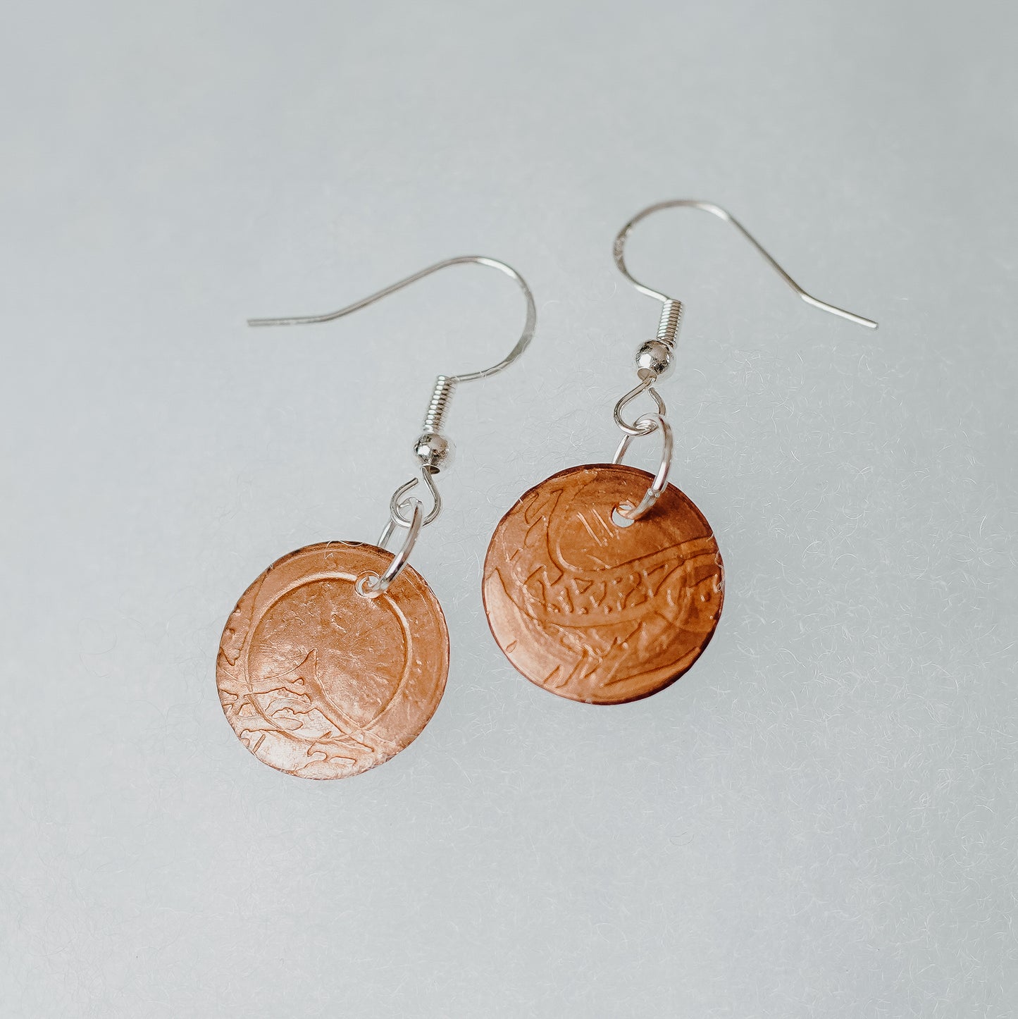 Reclaimed Copper Earrings