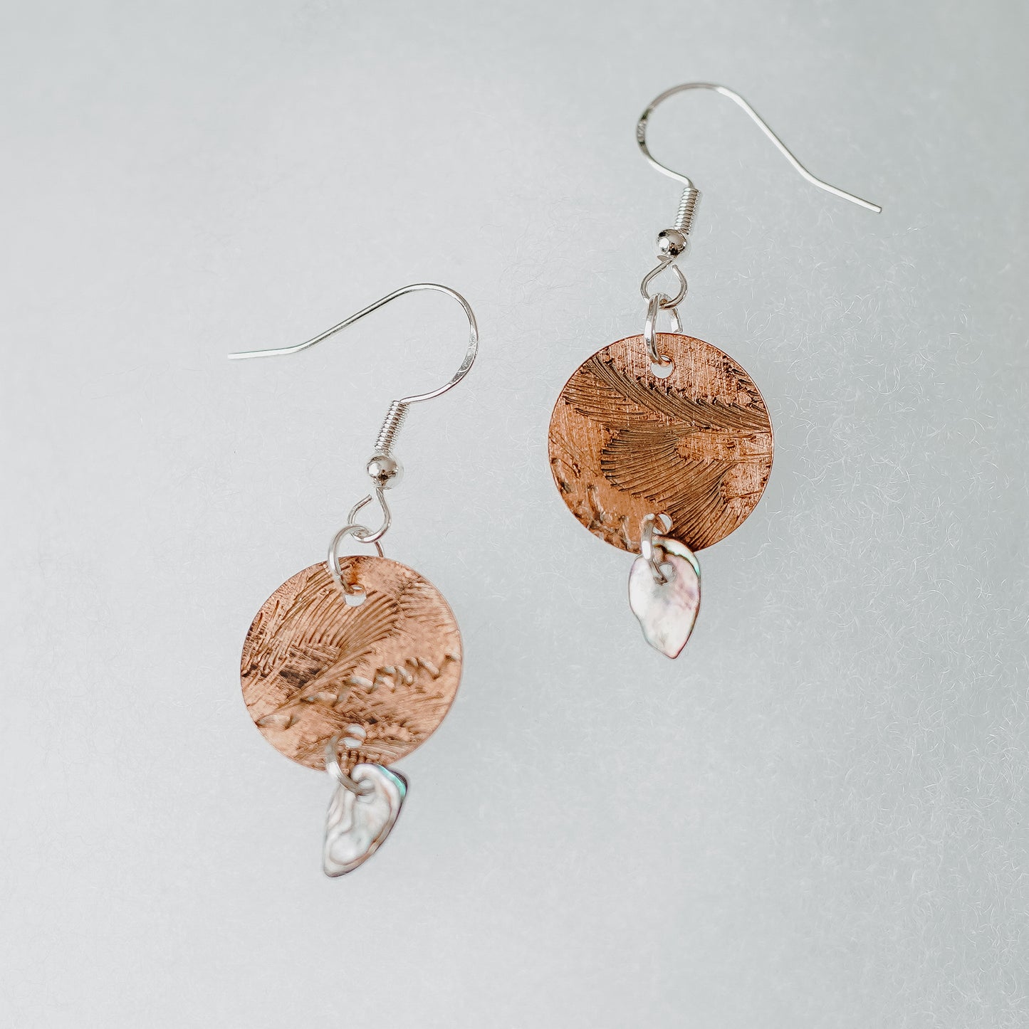 Reclaimed Copper Earrings