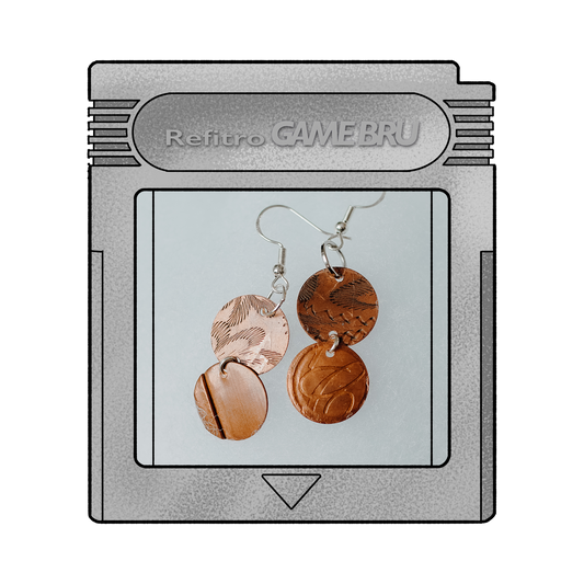 Reclaimed Copper Earrings