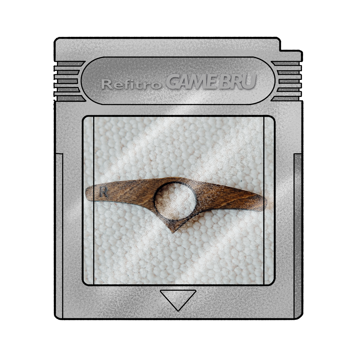 Refit Retro Wooden Thumb Reader